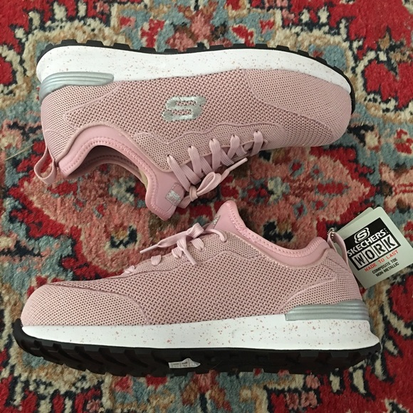 New Skechers Work Comp Toe Bulkin Balran Womens Sneakers 108033 Sz 8 - Picture 8 of 14